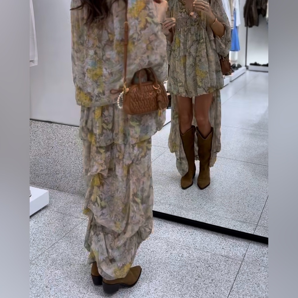 ZARA collection Maxi Dress